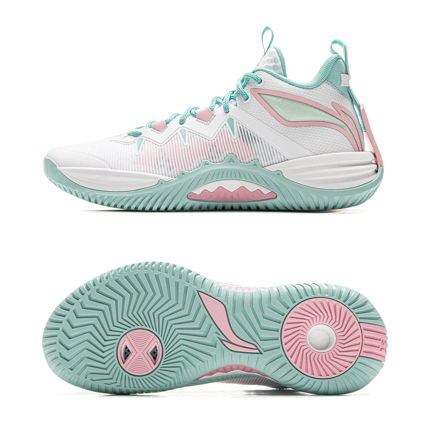 Zapatillas de Baloncesto para Hombre Li-Ning BADFIVE STORM 2025, con Amortiguación BOOM, Tecnología TUFF OS, Resistentes al Desgaste, Modelo ABFV017