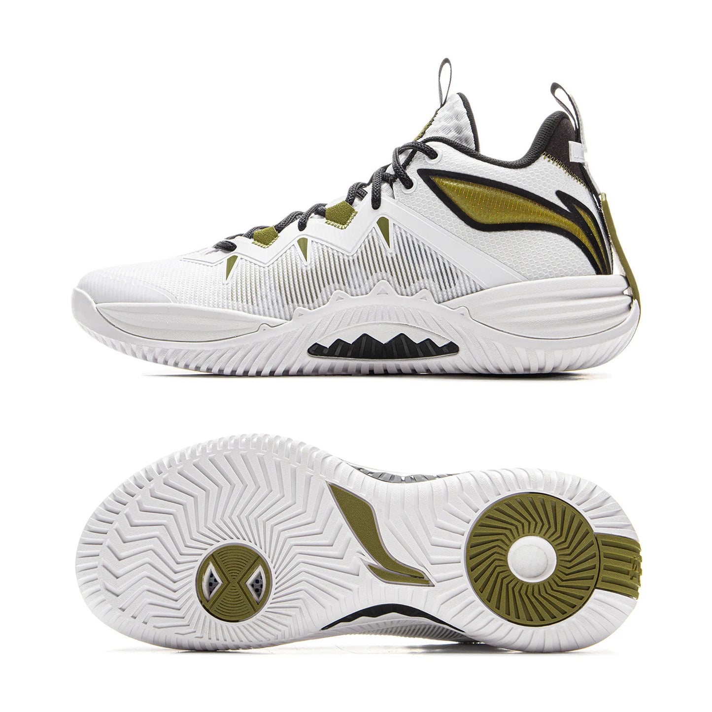 Zapatillas de Baloncesto para Hombre Li-Ning BADFIVE STORM 2025, con Amortiguación BOOM, Tecnología TUFF OS, Resistentes al Desgaste, Modelo ABFV017