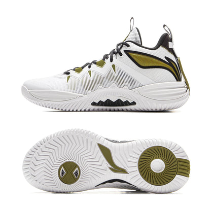 Zapatillas de Baloncesto para Hombre Li-Ning BADFIVE STORM 2025, con Amortiguación BOOM, Tecnología TUFF OS, Resistentes al Desgaste, Modelo ABFV017