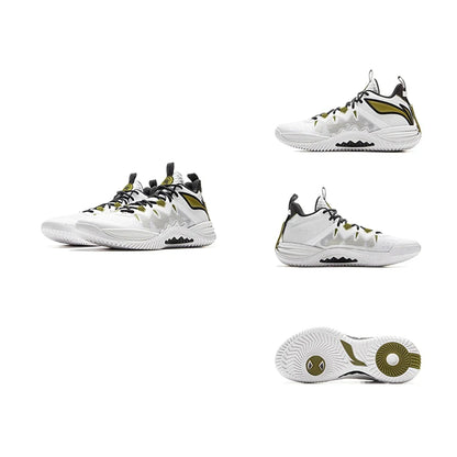 Zapatillas de Baloncesto para Hombre Li-Ning BADFIVE STORM 2025, con Amortiguación BOOM, Tecnología TUFF OS, Resistentes al Desgaste, Modelo ABFV017