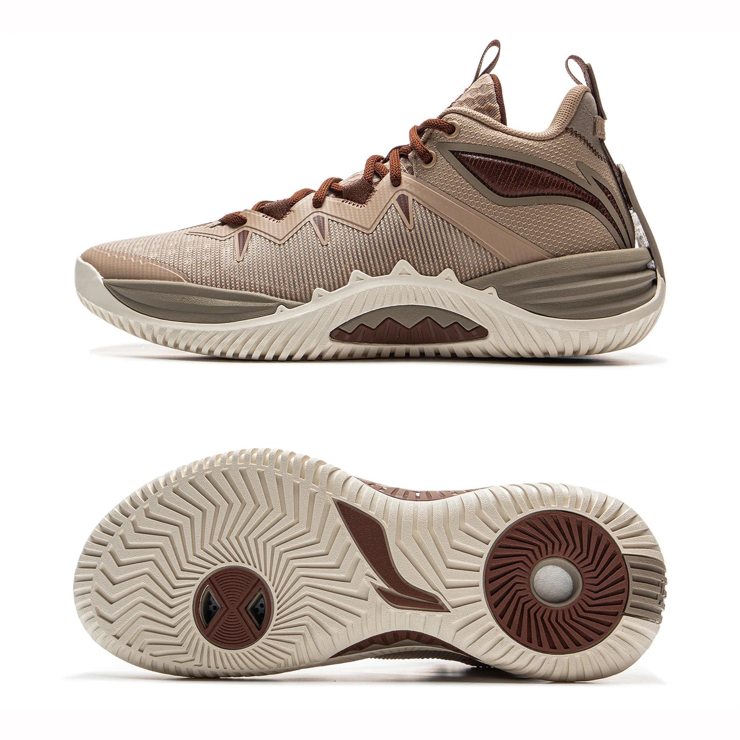 Zapatillas de Baloncesto para Hombre Li-Ning BADFIVE STORM 2025, con Amortiguación BOOM, Tecnología TUFF OS, Resistentes al Desgaste, Modelo ABFV017